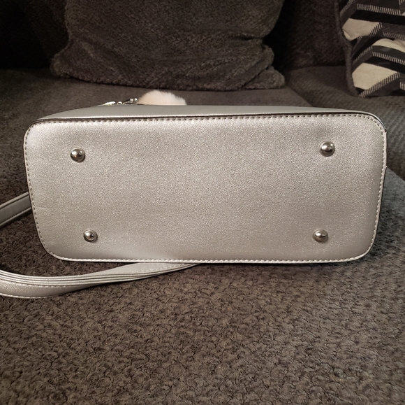 Silver satchel bag - Picture 6 of 8